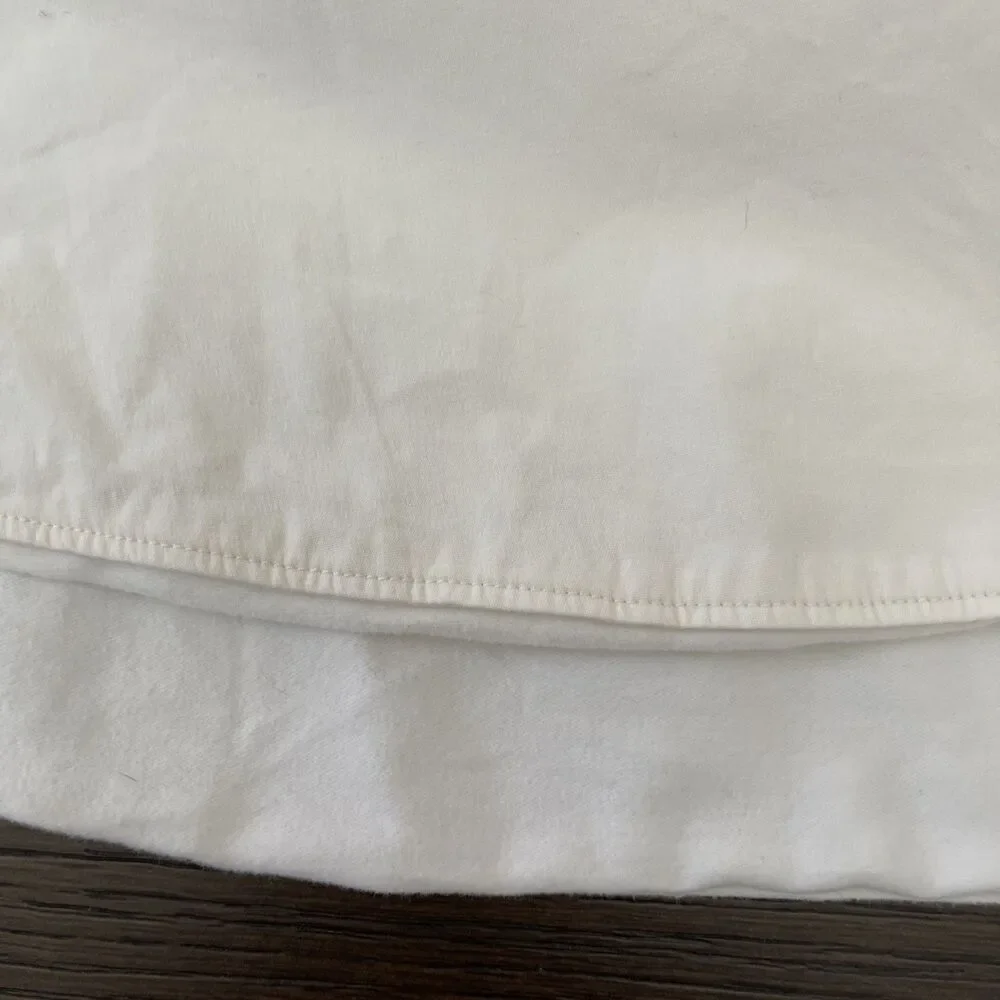 Gucci Mens White Button Down with lining Size 41 / 16